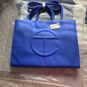 Brand New Large TELFAR Blue Painter’s Tape